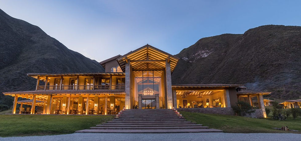 Luxury Andean casita with panoramic mountain views at Inkaterra Hacienda Urubamba