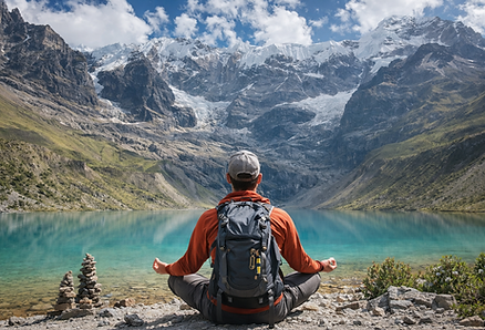 Meditación en los andes