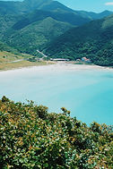 Lake and Mountainous Landscape