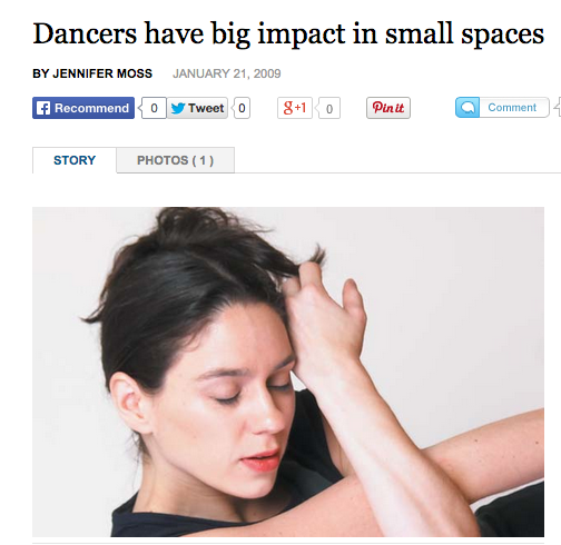 Dances for a Small Stage