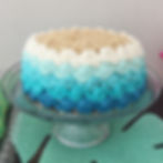 Ombre Wave Cake