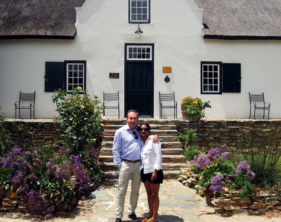 Oli & Stienie at Groot Constantia