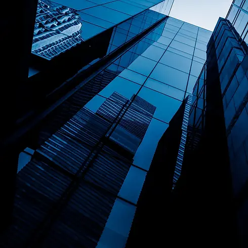Skyscrapers from a low angle view