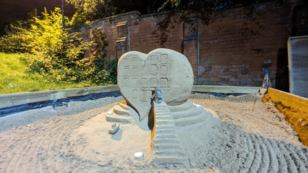 Celebrating Loughborough's status as a sanctuary town for asylum seekers as part of the regular Loughborough Lates art events