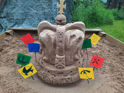 Marking the celebrations and protests around HM King Charles III's coronation