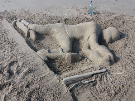 Celebrating England's last minute victory in the Men's Cricket World Cup in 2019.