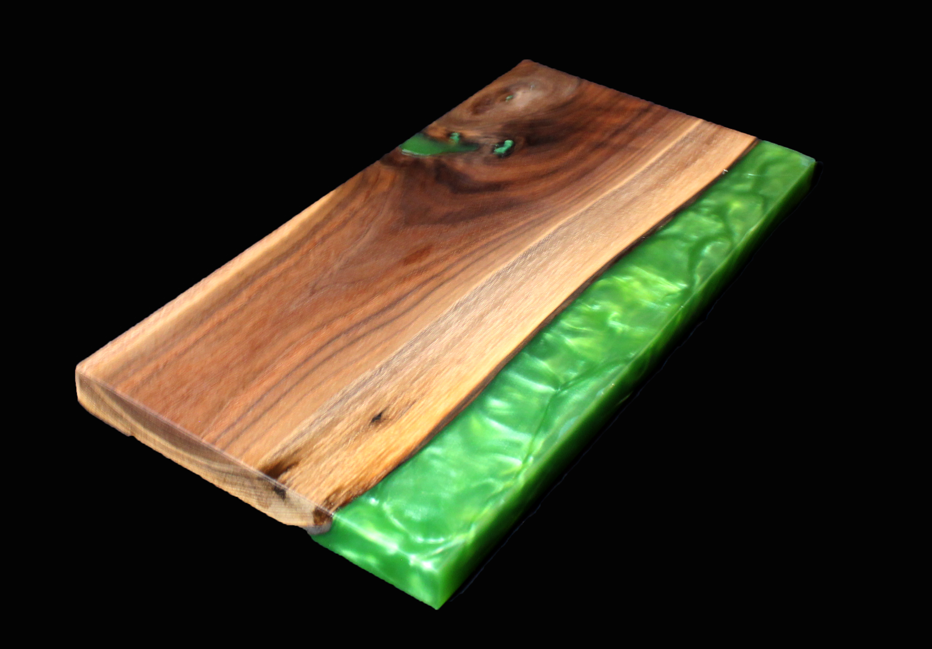 Green Resin Charcuterie Board