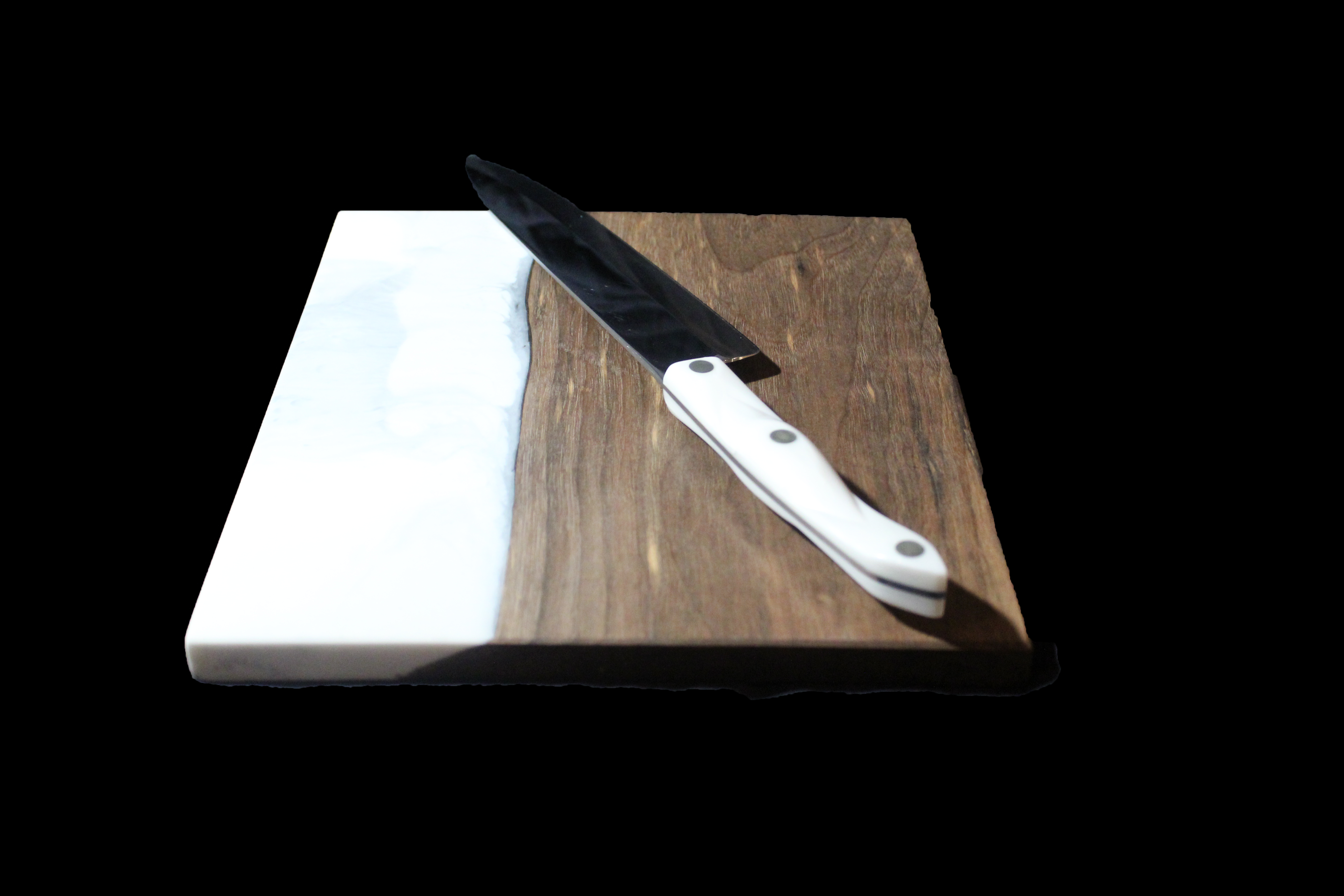 White Resin Cutting Board