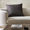 Thumbnail: Stonewash Linen Pillow  - Hasselt Ebony