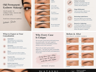Old Permanent Eyebrow Makeup? Your Guide to Corrections, Touch-Ups & Cover-Ups at Watashi Studio