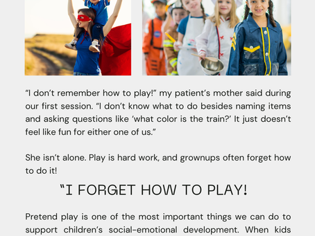 How To Play Pretend: Part I
