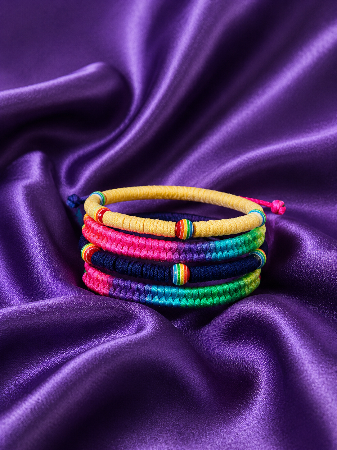 Sunset Prism Wrap Bracelet