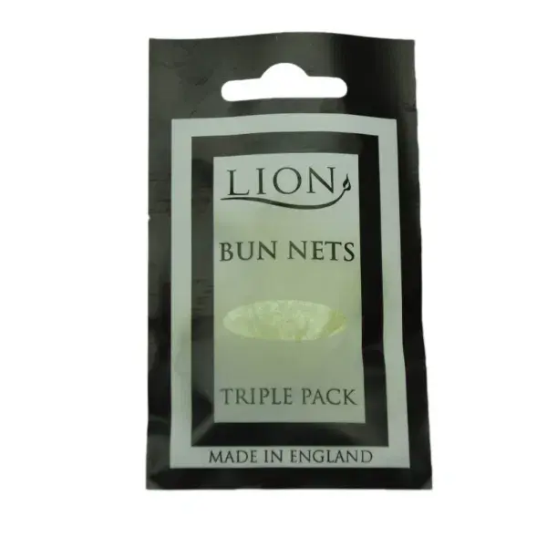 Blonde bun nets (pack of 3)