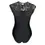 Thumbnail: Black lace top leotard
