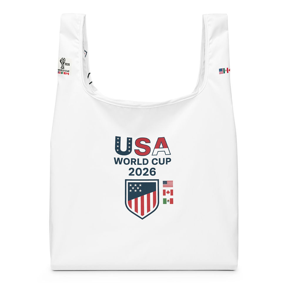 Thumbnail: USA WORLD CUP Shopping bag