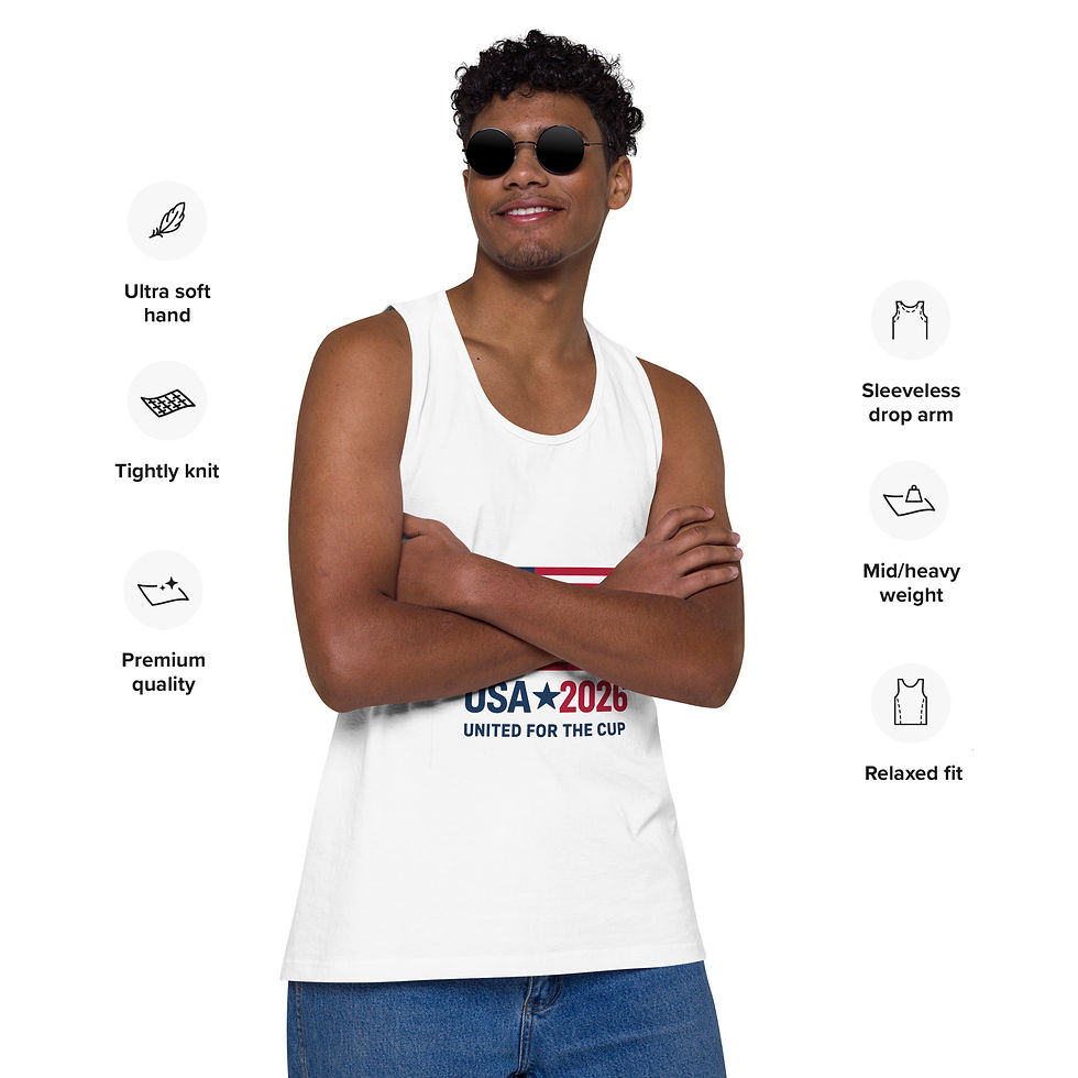 Thumbnail: Men’s Premium Tank Top (USA) S W C