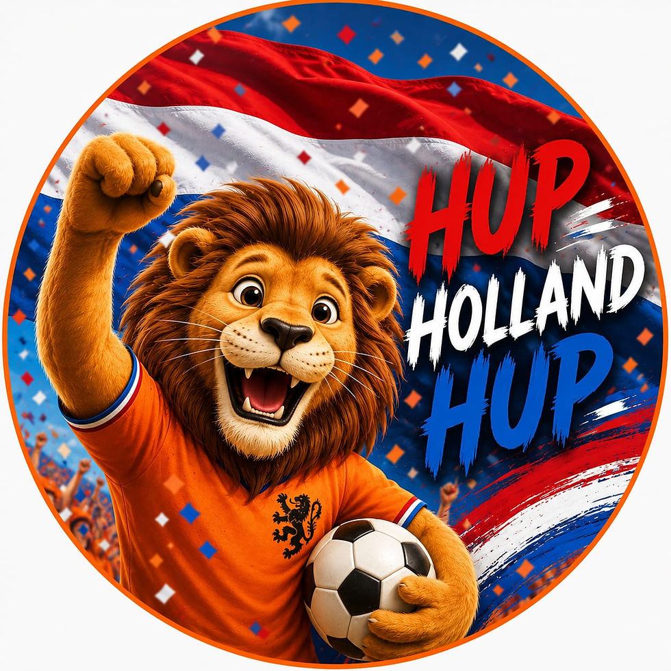 Thumbnail: WK raamsticker diverse varianten!