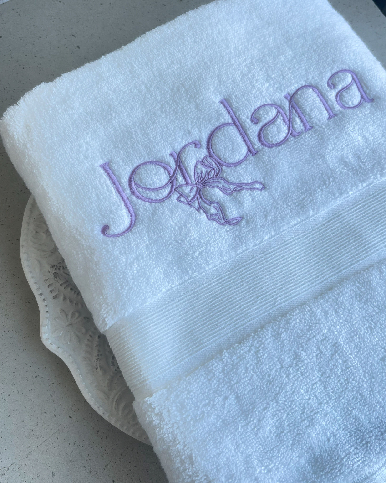Jordana Christening Towel