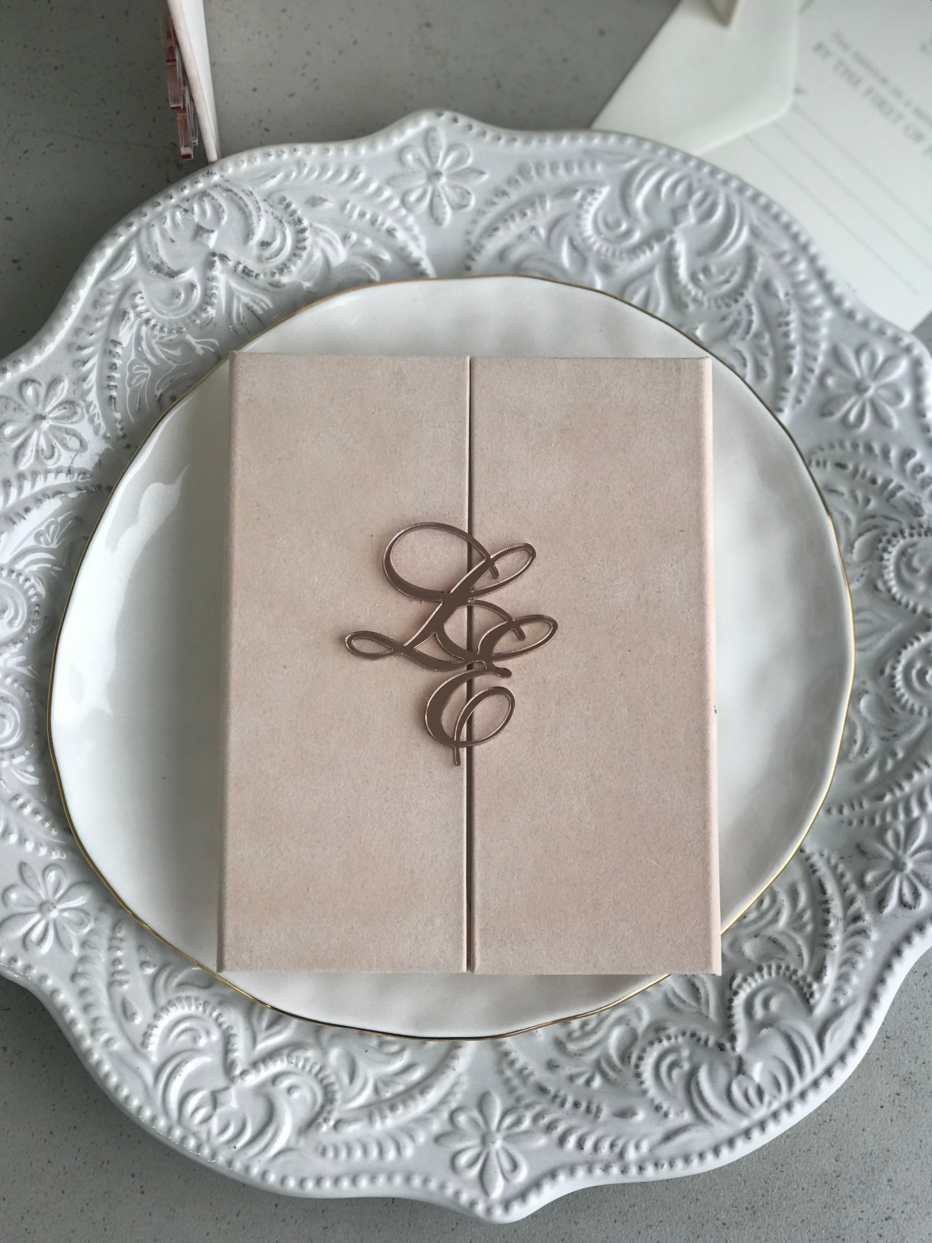 Pink Champagne Suede