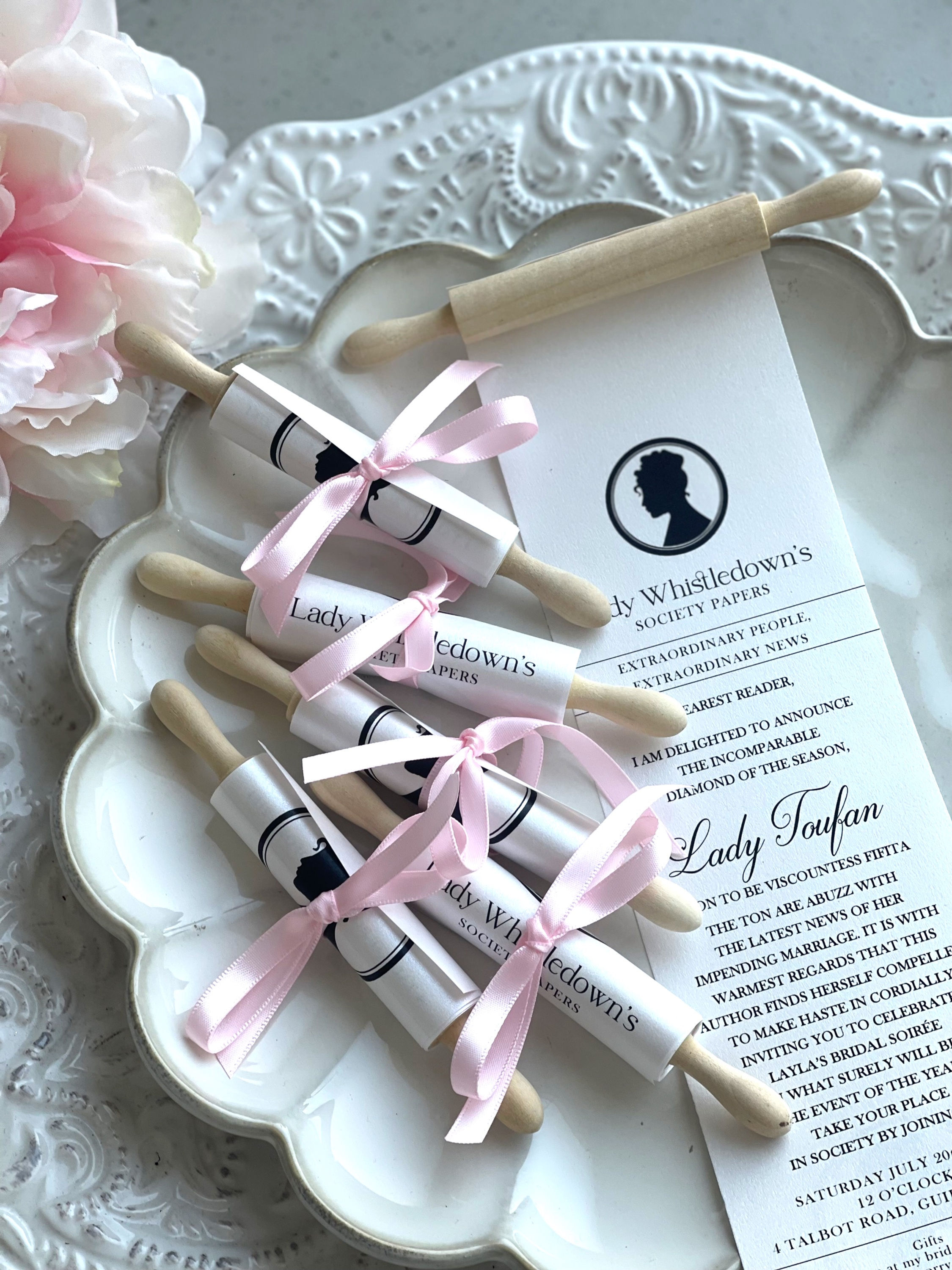 Bridal Soiree  Rolling Pin