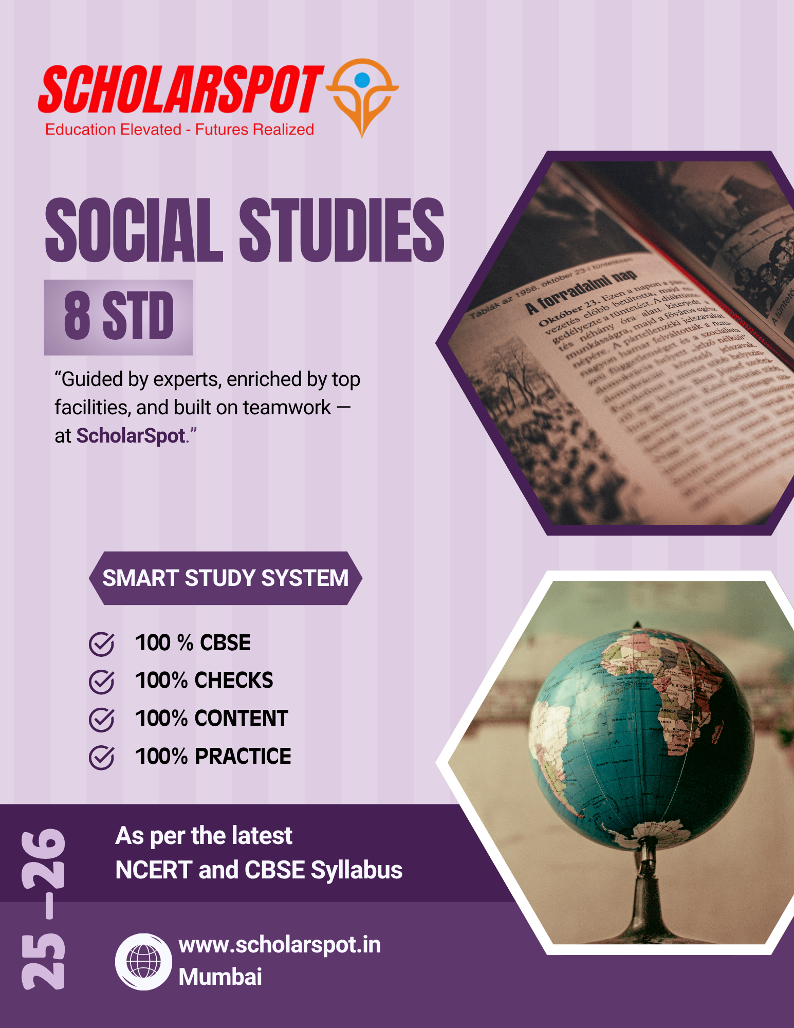 CBSE Class 8 Social Science – ScholarSpot Edition (25-26)