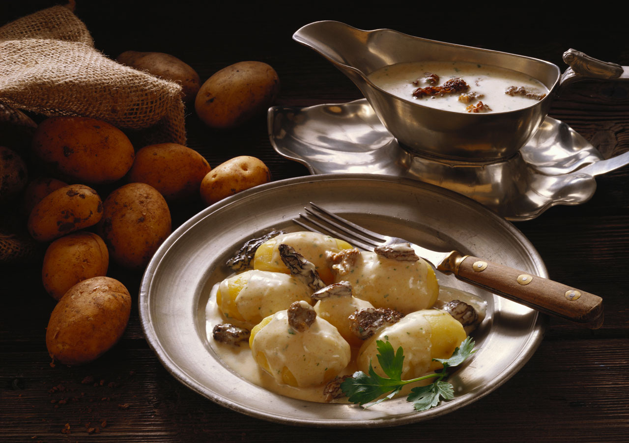 Arranged Food and Objects