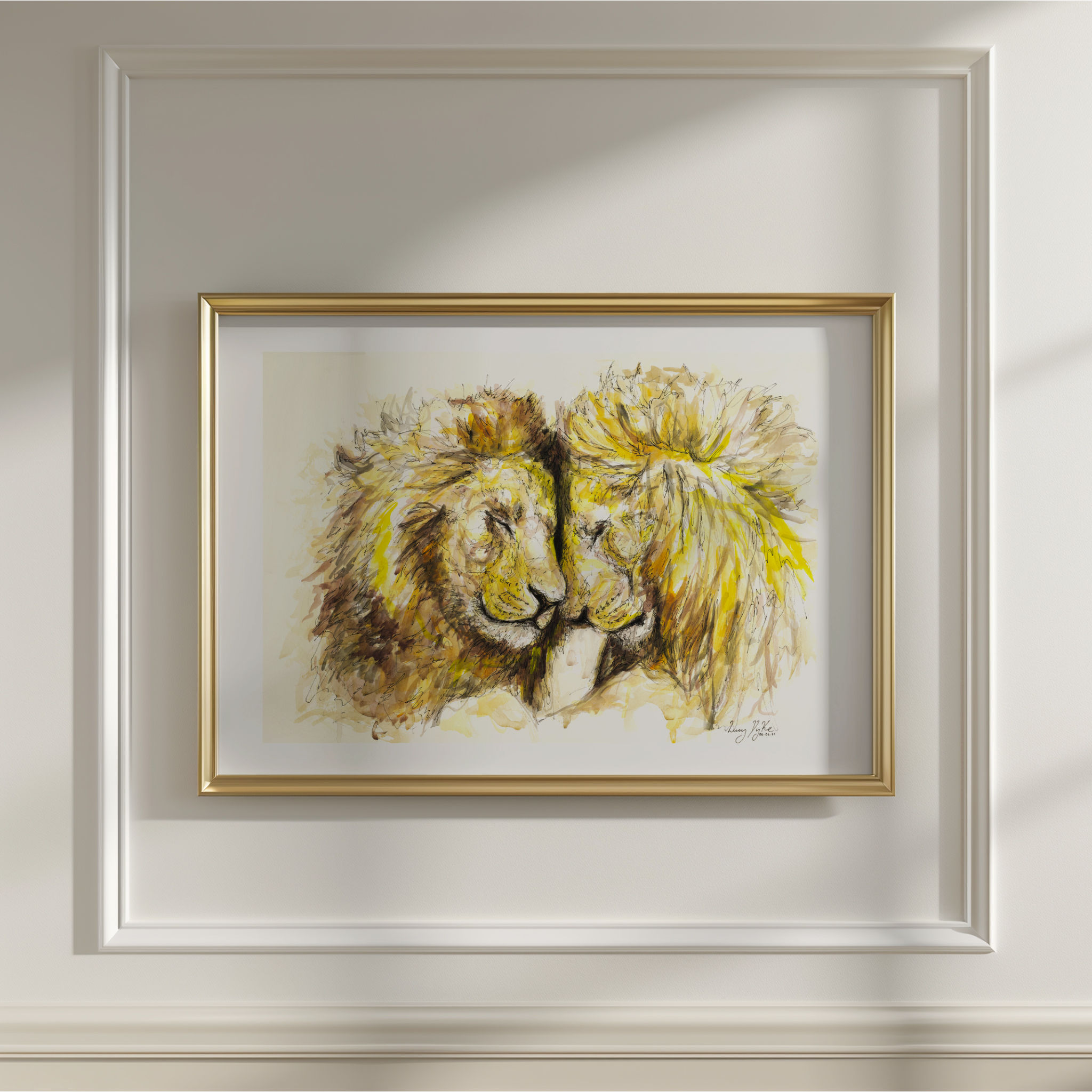 SOLD - ORIGINAL - "Brothers"