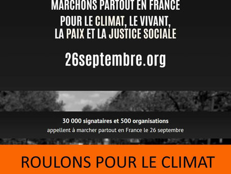 Vélorution et Marche pour le climat