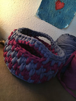 Panier au crochet
