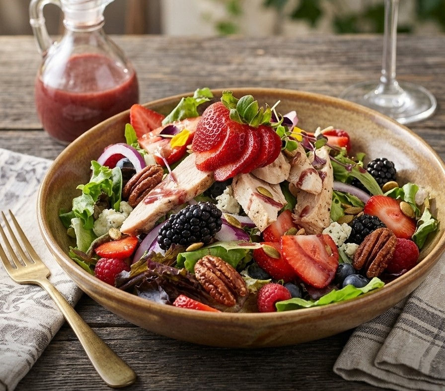 LUNCH BERRY BEET SALAD
