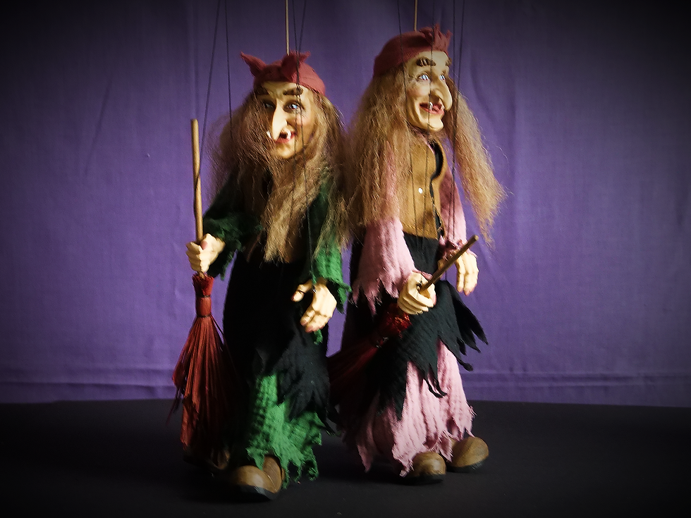 Thumbnail: Small Witch Marionette