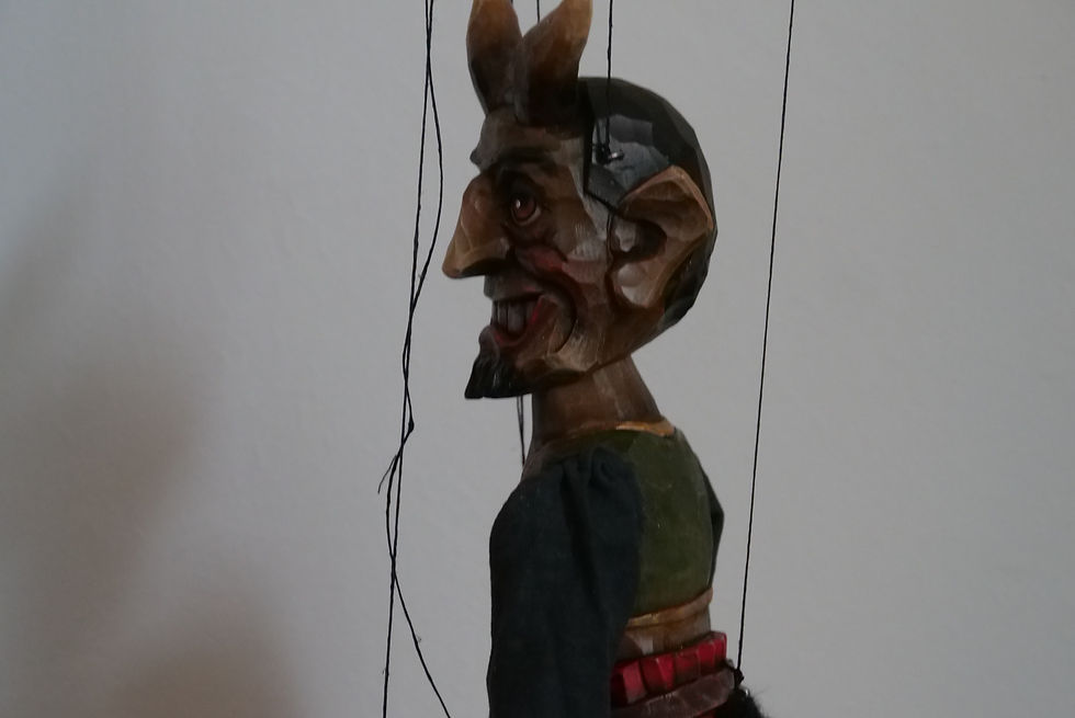 Thumbnail: Funky Devil -Hand Carved