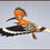 Thumbnail: Handmade Hoopoe Bird Marionette