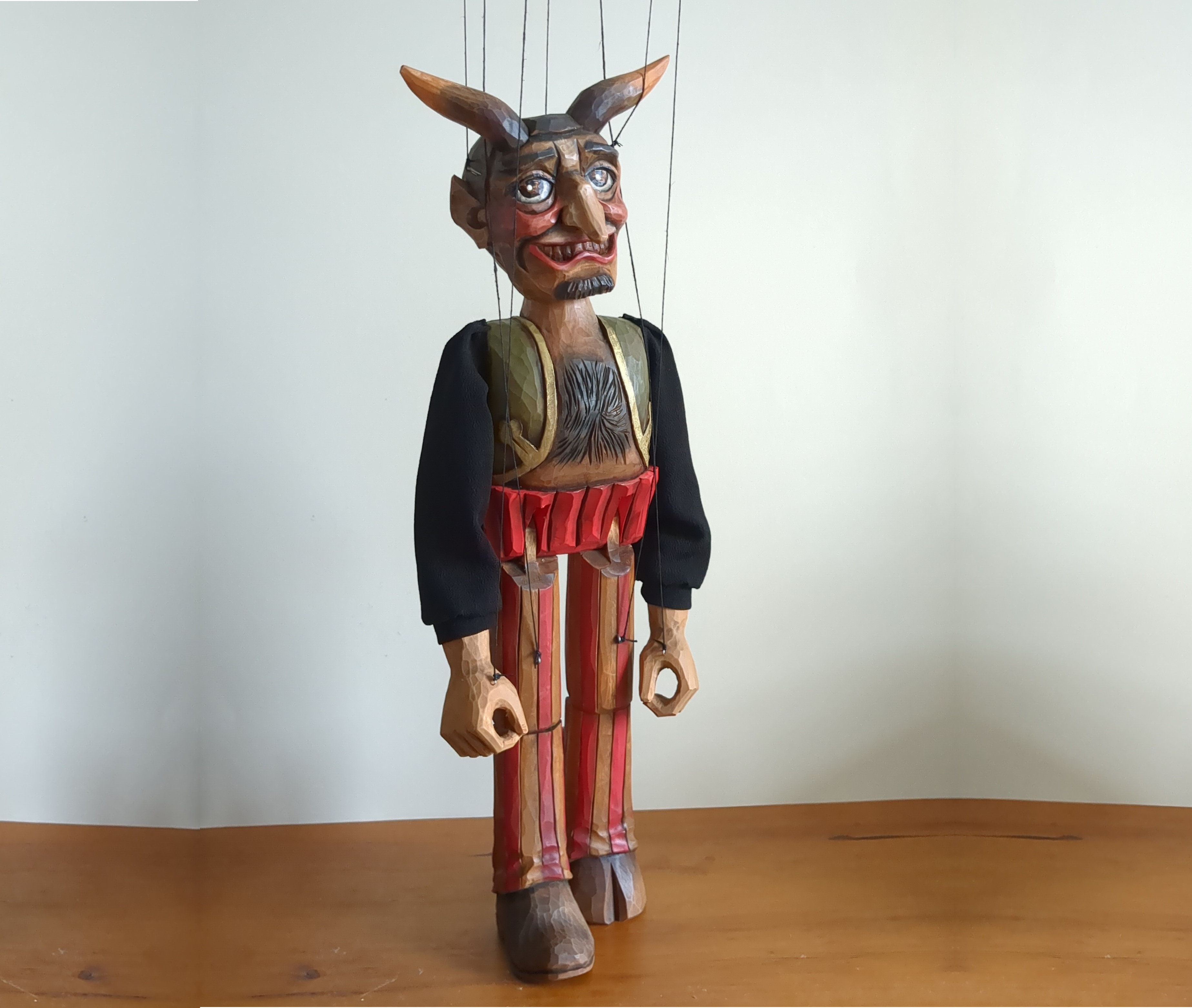 Funky Devil -Hand Carved