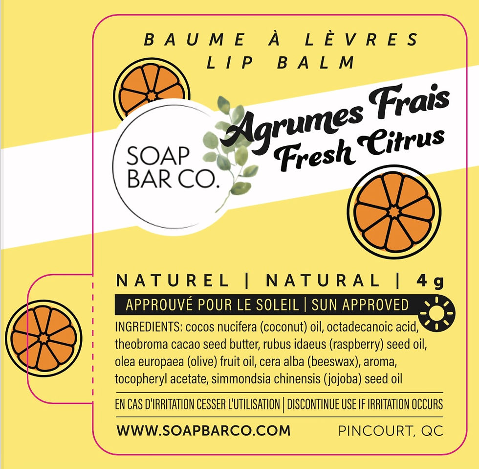 Fresh Citrus Lip Blam