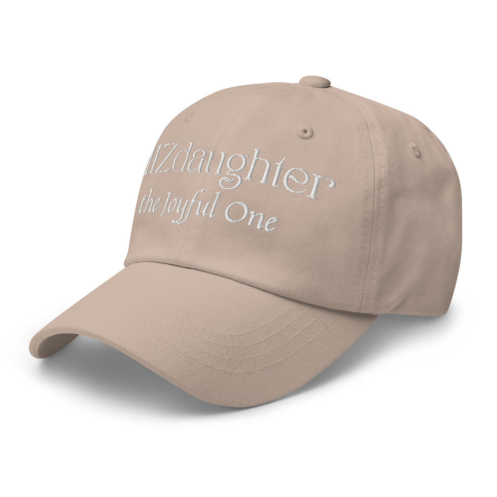 Thumbnail: HIZdaughter the Joyful One - White Text