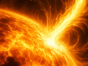 tormenta solar