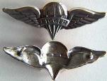 US Army Rigger Badge Sterling Silver