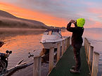 Sun Rise at Strathgordon