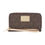 Thumbnail: Michael Kors Jetset brown multi function ziparound purse, Brown
