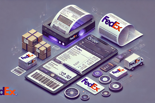 FedEx Shipping Label Printing banner