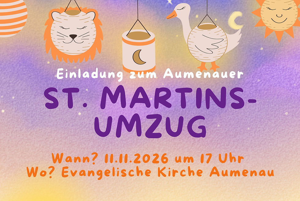 11.11.26 | St. Martins Umzug in Aumenau