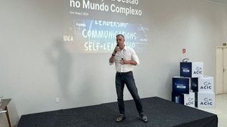O tema central do encontro foi “Liderança e Gestão no Mundo Complexo”, abordado em palestra ministrada por Ciro Vives, gerente regional do SEBRAE RS – Regional Sul. 