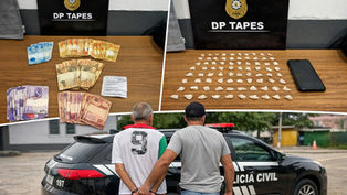 Segundo as informações apuradas, o suspeito tinha a função de recolher valores provenientes de pontos de venda de entorpecentes 