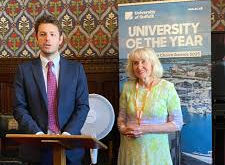 8th June- Jack Abbott Celebrates University of Suffolk being named University of the Year