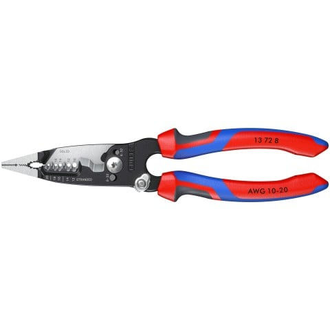 Knipex 8" Forged Wire Stripper 20-10 AWG