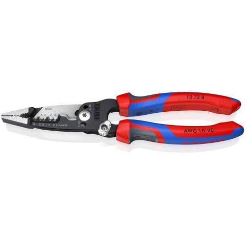 Thumbnail: Knipex 8" Forged Wire Stripper 20-10 AWG