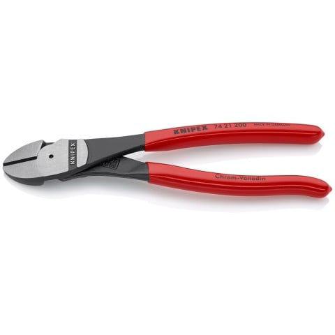 Knipex 8" High Leverage 12° Angled Diagonal Cutters