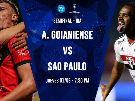 COPA SUDAMERICANA: GOIANIENSE Y SAO PAULO CERCA DE LA FINAL