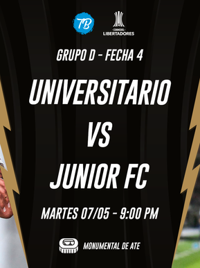COPA LIBERTADORES: UNIVERSITARIO EN BUSCA DE LOS OCTAVOS